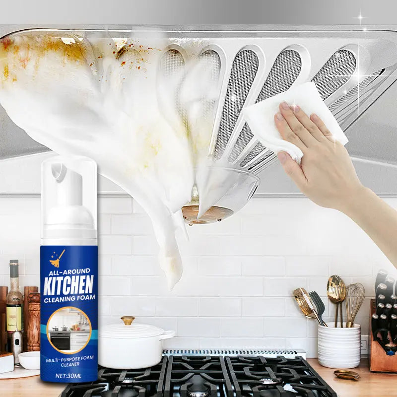 （🔥Hot sale up to 64% off🔥）Heavy-Duty Kitchen Foaming Degreaser & Cleaner