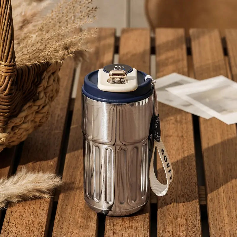 🎄Coffee Thermos With Temperature Display😊 (BUY 2 FREE SHIPPING)