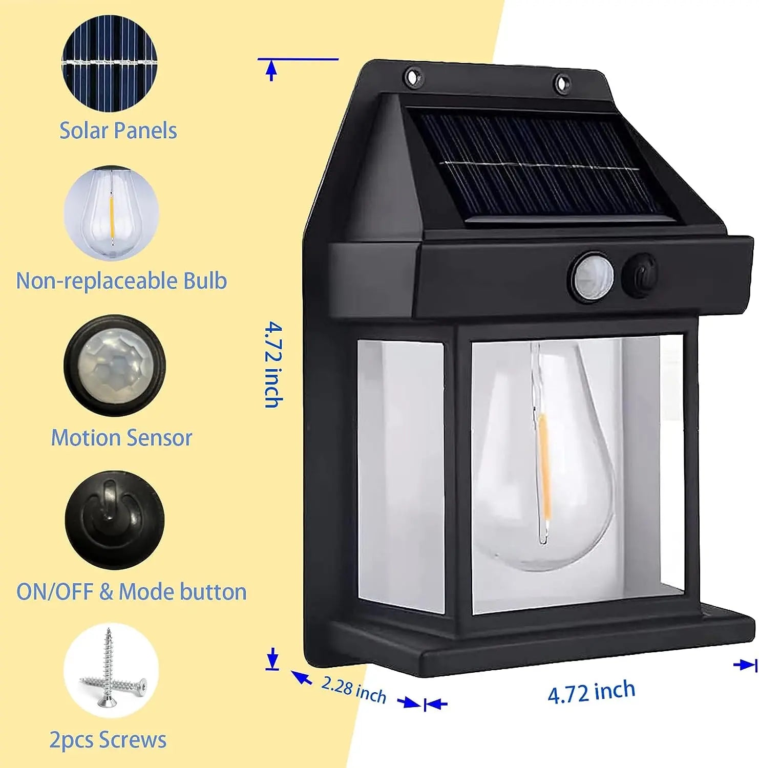 2023 New Outdoor Solar Power Lamp (Buy 3 Free Shipping)