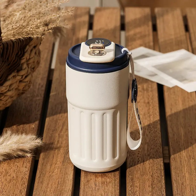 🎄Coffee Thermos With Temperature Display😊 (BUY 2 FREE SHIPPING)