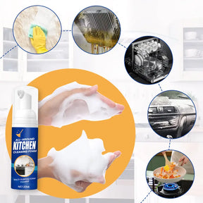 （🔥Hot sale up to 64% off🔥）Heavy-Duty Kitchen Foaming Degreaser & Cleaner