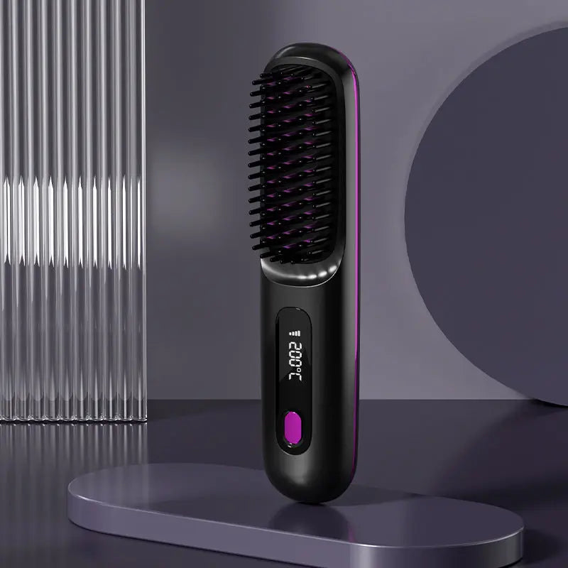 （❤New Products 40% off Special Offer❤）Wireless Hair Straightener Brush