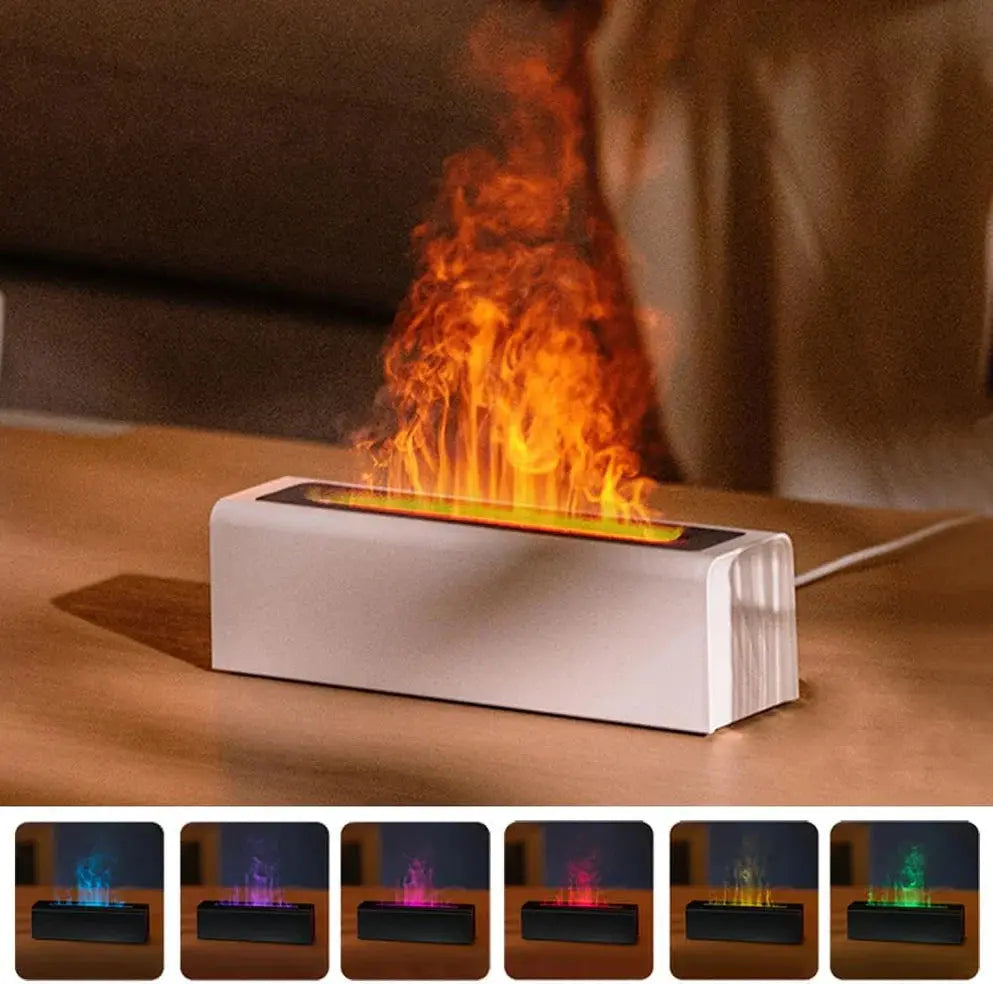 （🌟New Products Special Offer🌟）Colorful Flame Aroma Humidifier