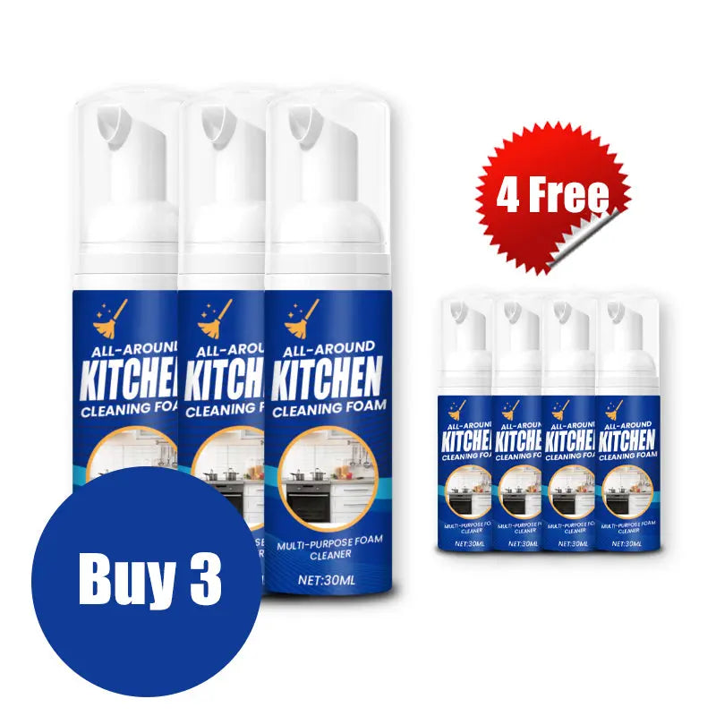 （🔥Hot sale up to 64% off🔥）Heavy-Duty Kitchen Foaming Degreaser & Cleaner